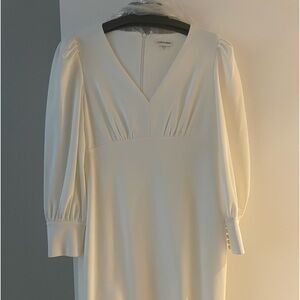 Pear White Calvin Klein Dress